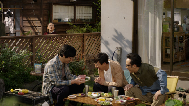 ふるさと納税に詳しい「お隣さん」として、松重豊さんが初登場 東京03と共に9月16日より放映開始のさとふる新テレビCMに出演