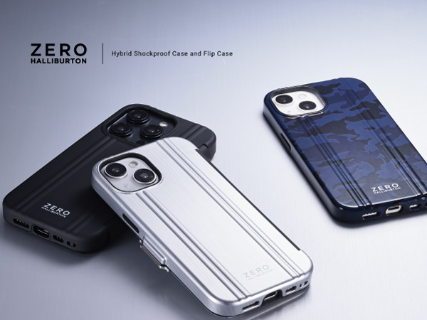 【iPhone15 / iPhone15 Pro対応】ZERO HALLIBURTON×UNiCASEの耐衝撃背面型ケース販売開始！