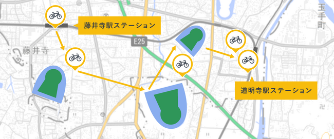 近鉄沿線にシェアサイクルサービス拡大