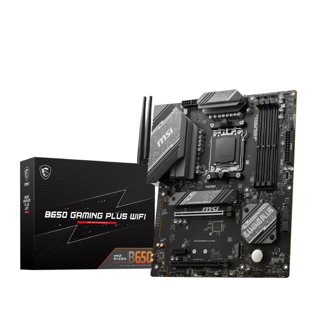 MSI、最新のAMD Ryzen(TM) 7000シリーズ・プロセッサー対応のB650チップセット搭載マザーボード「B650 GAMING PLUS WIFI」を発売