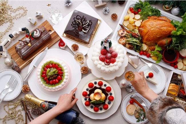 【ホテルニューグランド】大切な人と過ごす聖夜を華やかに彩る　クリスマスケーキ＆ホームパーティーディッシュ