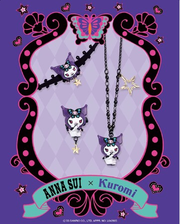 【ANNA SUI】サンリオの大人気キャラクター「クロミ」とのコラボレーションアイテムが発売