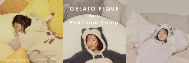 お問い合わせ多数につき『GELATO PIQUE meets Pokemon Sleep（ポケモンスリープ）』一部アイテムの追加生産が決定！