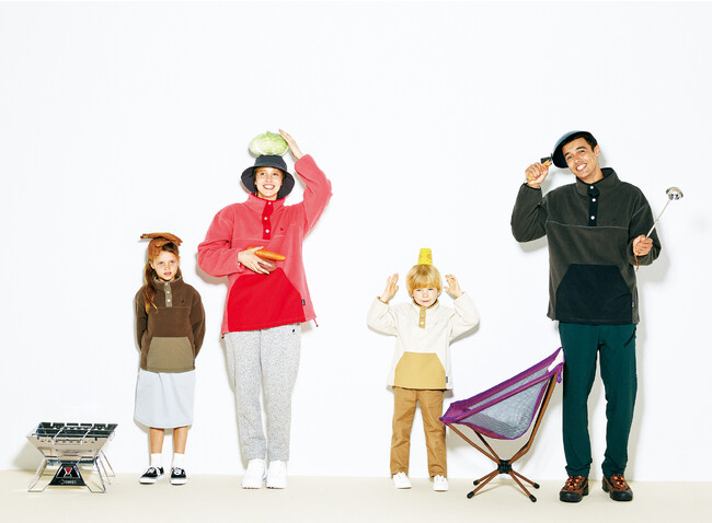 欲しいサイズが見つかる『ファミリーサイズ』が登場！親子コーデを気軽に楽しめる「LOGOSの秋冬アパレル」 新発売！