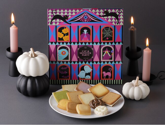 ISHIYA Gの今年のハロウィンは「キャット＆モンスターパーティ」何が出るかはお楽しみ！？扉の中に隠れたお菓子をたのしむハロウィンスイーツ