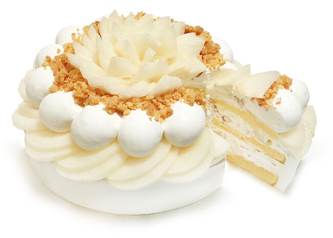 カフェコムサは毎月22日がショートケーキの日！9月は新潟県のフルーツの王様「新王」のケーキが登場