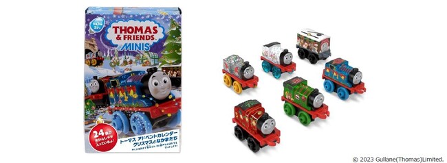 トーマスの仲間たちと、サプライズが詰まったアドベントカレンダーでクリスマスまでカウントダウン！「トーマス アドベントカレンダー　クリスマスとなかまたち」９月21日（木）より予約開始