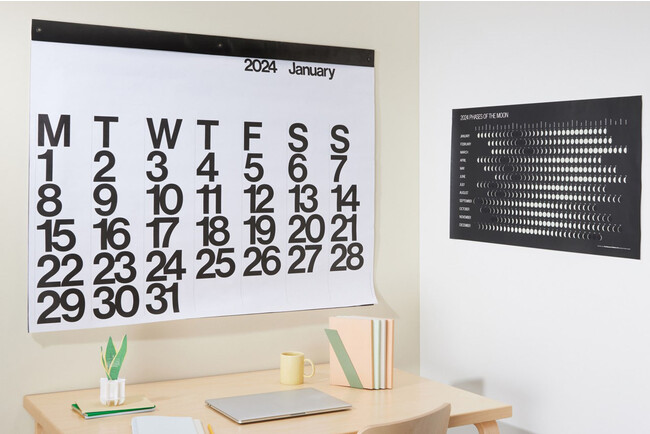 【MoMA Design Store】2024年版「カレンダー&ダイアリー」を発売開始