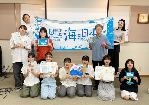 「FUKUレボ演習」では下関市内の学生が考える幼児向け”フク”の学習コンテンツの中間発表会を開催しました！