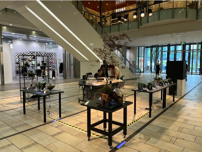 ボタニカルブランド＜THE GREEN moss design ＞が、名古屋栄ラシック1階にて期間限定でPOP STOREを開催中。