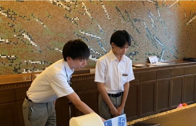 子どもたちの職業観を育む“学びの場”の提供高校生向け職業体験プログラム「DOMINISTA CHALLENGE」inドーミーインPREMIUM小樽