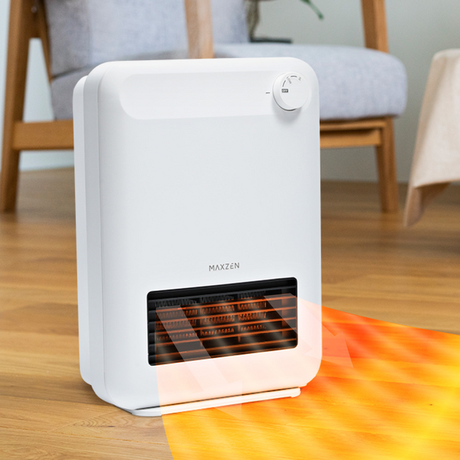 寒い日でも待たずに温まれるコンパクトなセラミックヒーターを、ジェネリック家電ブランド「MAXZEN」から2023年9月下旬に発売