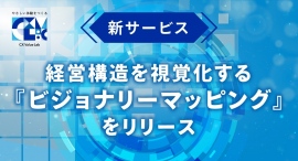 【新サービス】経営構造を視覚化する『ビジョナリーマッピング』をリリース