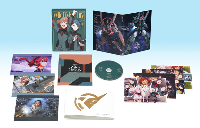 ガンダムシリーズTVアニメ最新作 『機動戦士ガンダム 水星の魔女』Season2　Blu-ray＆DVD vol.1が9月27日に発売