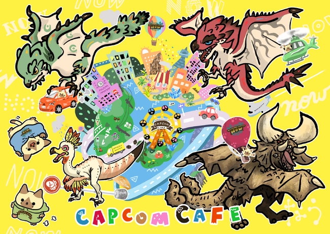 最新アプリ『モンスターハンターNow』がカフェ＆カプコン直営店舗でリアルコラボを開催！　カプコンのお店で『モンハンNow』を楽しもう！　