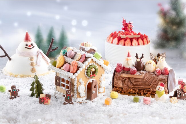【シェラトン都ホテル大阪】いちごたっぷりの新作クリスマスケーキが登場