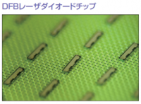 高出力100mW DFBレーザダイオードチップを量産化