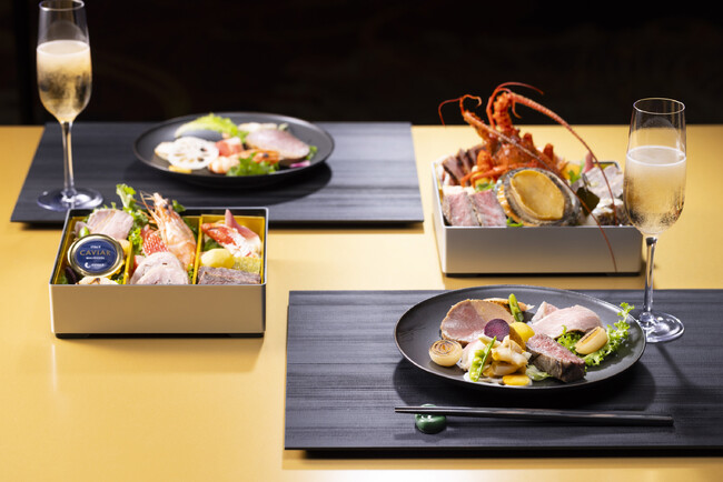 【ウェスティンホテル仙台】仙台牛や伊勢海老で華やかに彩るフレンチおせちを、シャンパンとともに「特撰おせち重 2024」2種類を発売