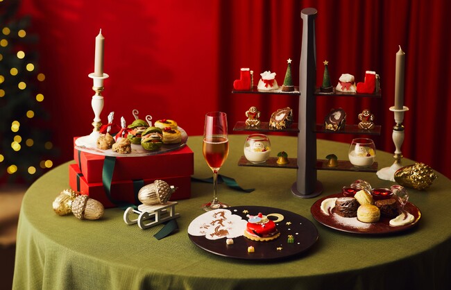 今年もサンタクロースは大忙し クリスマス限定の新作アフタヌーンティーが登場