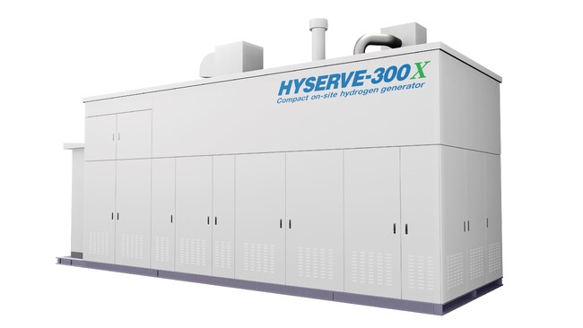 従来機「HYSERVE-300」をリニューアルし、コストダウンとコンパクト化を実現！水素製造装置「HYSERVE-300X」を販売開始