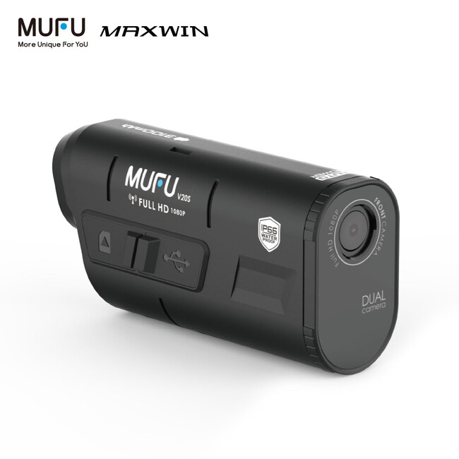 台湾で人気のドラレコメーカー「MUFU」とデジタルミラーやドラレコを展開する「MAXWIN」の共同販売製品バイク用ドラレコ『MF-BDVR001』が登場！