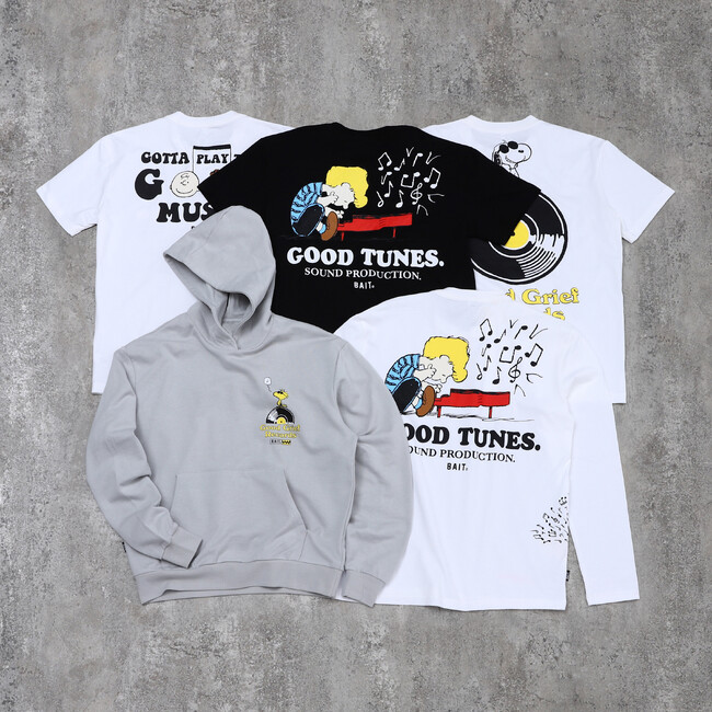 カルチャーショップ「BAIT（ベイト）」から、世界中で愛される「PEANUTS」とのコラボレーションアイテムが、9月29日（金・祝）に発売。