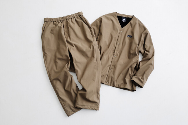 CAMP LOGOS 24FWコレクションより、暖かくも軽い着心地のウエア「テックツイルオクタ」シリーズ3種 新発売！
