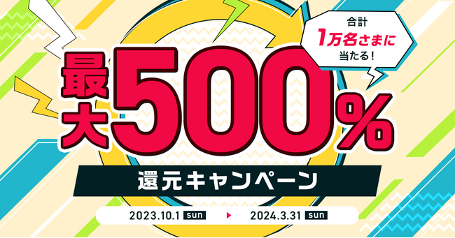 三菱UFJニコス、カード会員向けに「最大500%還元キャンペーン」実施!