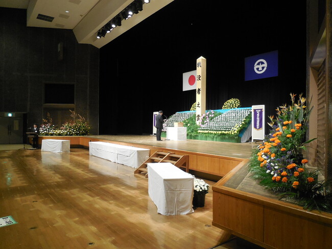 【東京都町田市】「令和5年度 町田市戦没者追悼式」開催