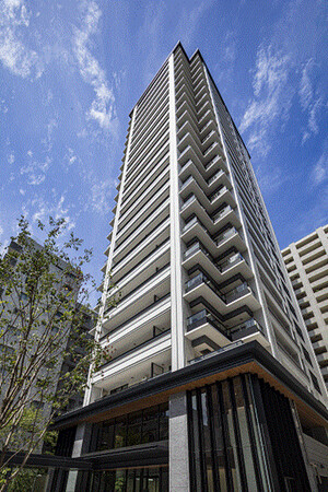 日興パレス白金マンション建替事業による再建マンション アトラスタワー白金レジデンシャル竣工