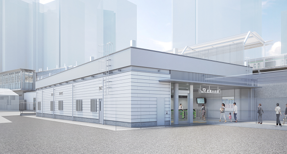 JR武蔵小杉駅新規改札口「綱島街道改札」を供用開始します!