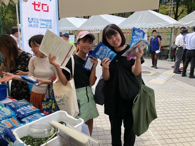 3Rでつなげよう！ 減らして分けて持続可能な未来へ「環境デーなごや2023」に海と日本プロジェクトブースを出展！