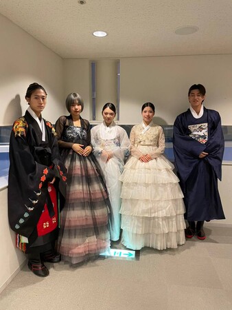【国際トータルファッション専門学校】韓日ハンガウィ祭りin新潟2023に学生が韓服ファッションショーにモデルとして参加