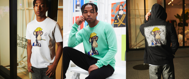 ”キング・オブ・カシミア”の称号をもつルシアン ぺラフィネとIRONAPE＜アイアンエイプ＞のスペシャルエディション！カシミアセーターでコラボレーションが実現