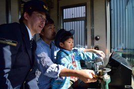 電車の運転体験「電車でゴー」