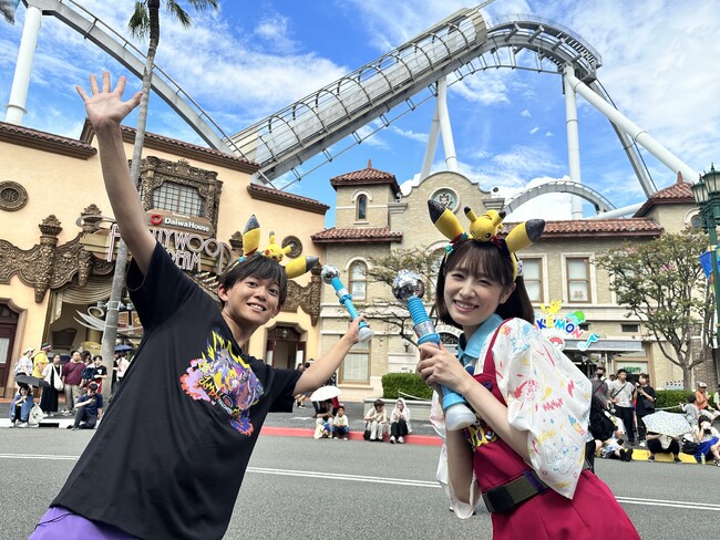 松丸くんとひかるちゃんがユニバーサル・スタジオ・ジャパンに突撃！