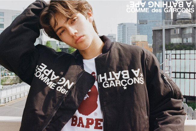 A BATHING APE(R) × COMME des GARCONS 2023 A/W