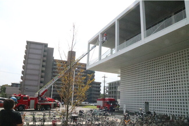 【名古屋造形大学】避難訓練を実施しました