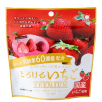 えびせん家族の冬季限定商品『とろけるいちごプレミアム』が10月1日発売！『国産の苺』を使用してリニューアル
