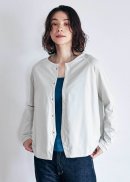 オーガニックコットン天竺ラグランカーディガン 税込7,590円 オーガニックコットン天竺ラグランカーディガン 税込7,590円