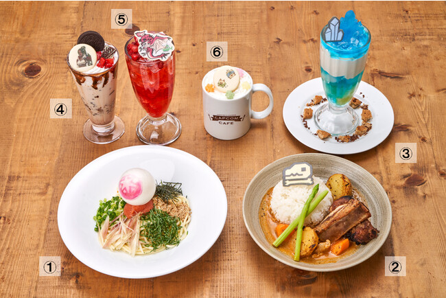 カプコンカフェ 池袋店&梅田店 『モンスターハンターNow』コラボのメニューを大公開!