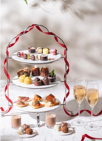 季節の食材を取り入れた新メニュー!GODIVA cafe「アフタヌーンティーセット」