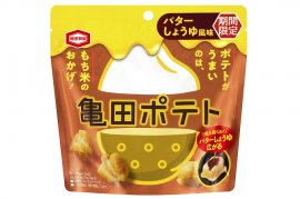 『43g 亀田ポテト バターしょうゆ風味』