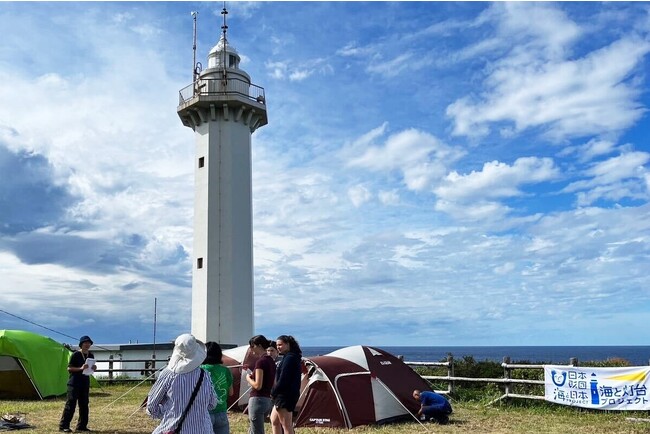 灯台の新たな価値創造と地域の伝統文化を次世代へつなぐチャレンジ　ミッション型キャンプイベント『灯台キャンプ×沢崎まつり』を開催しました！