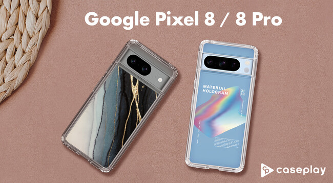 「Made For Google」認定製品！Google Pixel 8とGoogle Pixel 8 Proのスマートフォンケースが、豊富なスマホアクセサリーを取り揃えるcaseplayから登場！