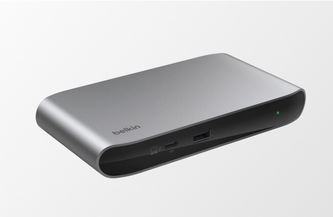 【Belkin】240gで超コンパクト！M1/M2チップ対応「Belkin Connect Thunderbolt 4 5-in-1 USB-C ドッキング ステーション」10月6日発売