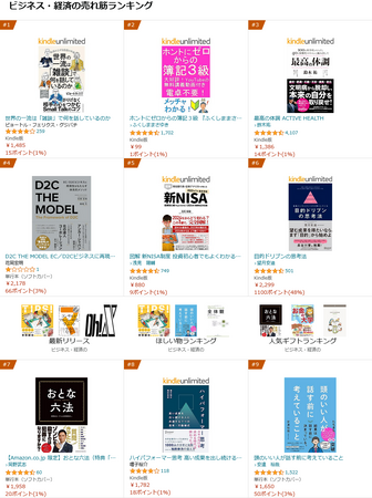 Amazon.co.jp「ビジネス・経済」ランキングトップ10に、クロスメディア・パブリッシングから計4冊のベストセラー＆ロングセラーが一挙ランクイン！