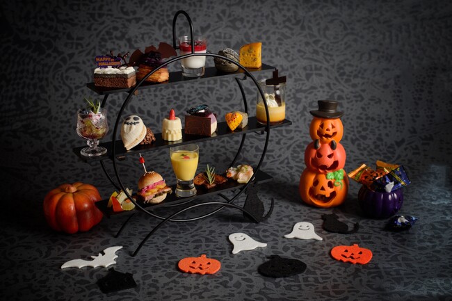 おばけとあそぼ！ハロウィン限定アフタヌーンティー販売中