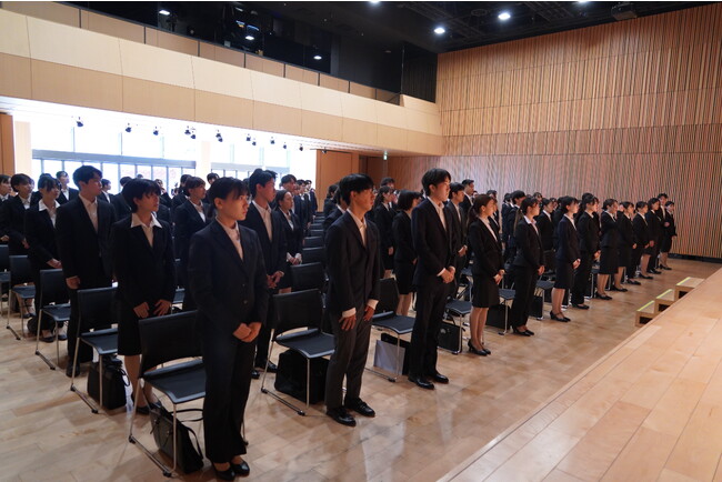 2023年度　共立メンテナンス　内定式開催