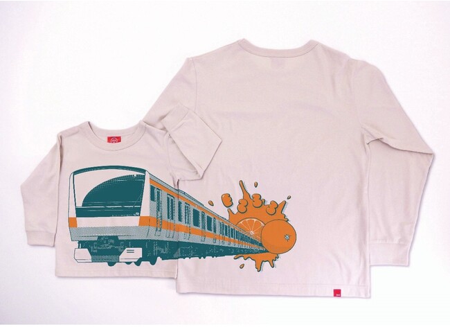 中央線E233系×OJICO　新作長袖Ｔシャツが登場！